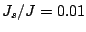 $ J_s/J=0.01$