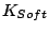 $ K_{Soft}$