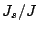 $ J_s/J$