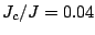 $ J_c/J = 0.04$