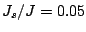$ J_s/J=0.05$