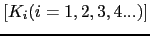 $ [K_{i} (i=1,2,3,4...)]$