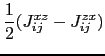 $\displaystyle \frac{1}{2}(J_{ij}^{xz}-J_{ij}^{zx})$