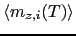$ \langle m_{z,i}(T)\rangle$